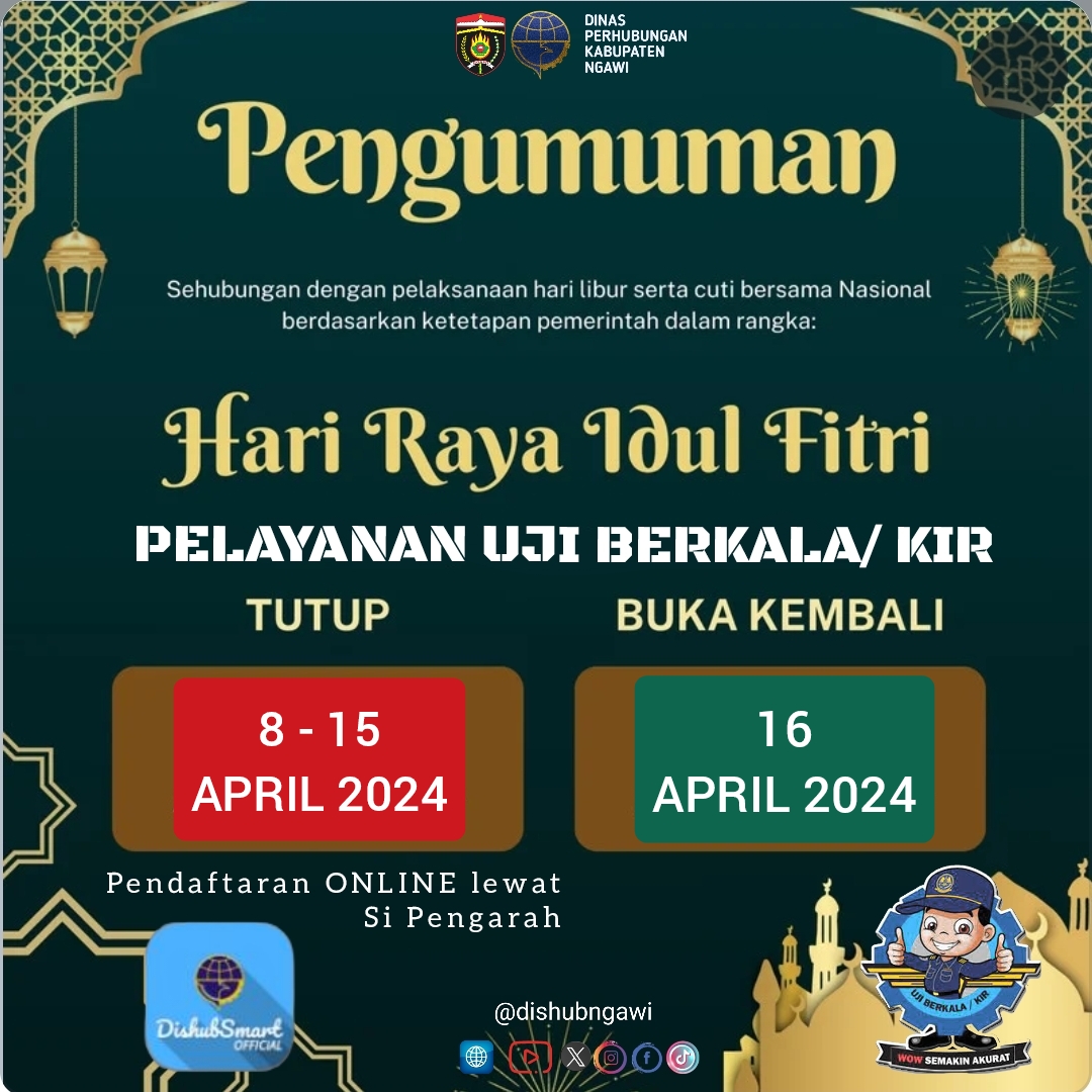 foto libur uji kir